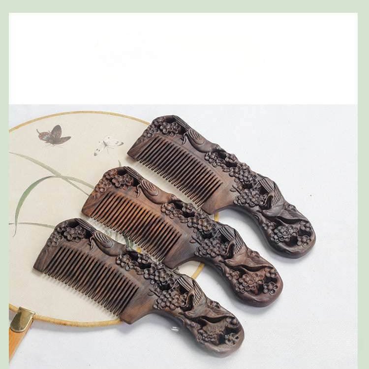 Sink Bao Carved Wood Comb Home Massage & Gift Carved Comb Choice - STAR8S