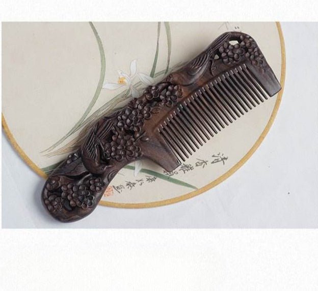 Sink Bao Carved Wood Comb Home Massage & Gift Carved Comb Choice - STAR8S