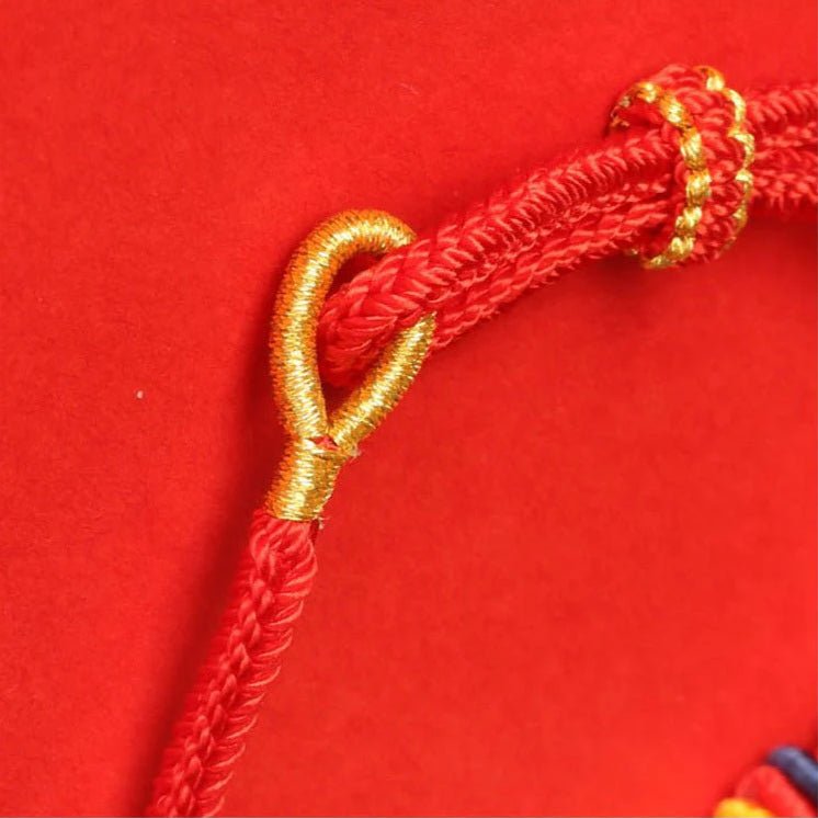 Snake Year Handcrafted Red String Bracelet – Good Luck & Prosperity Charm for Men and Women - STAR8S