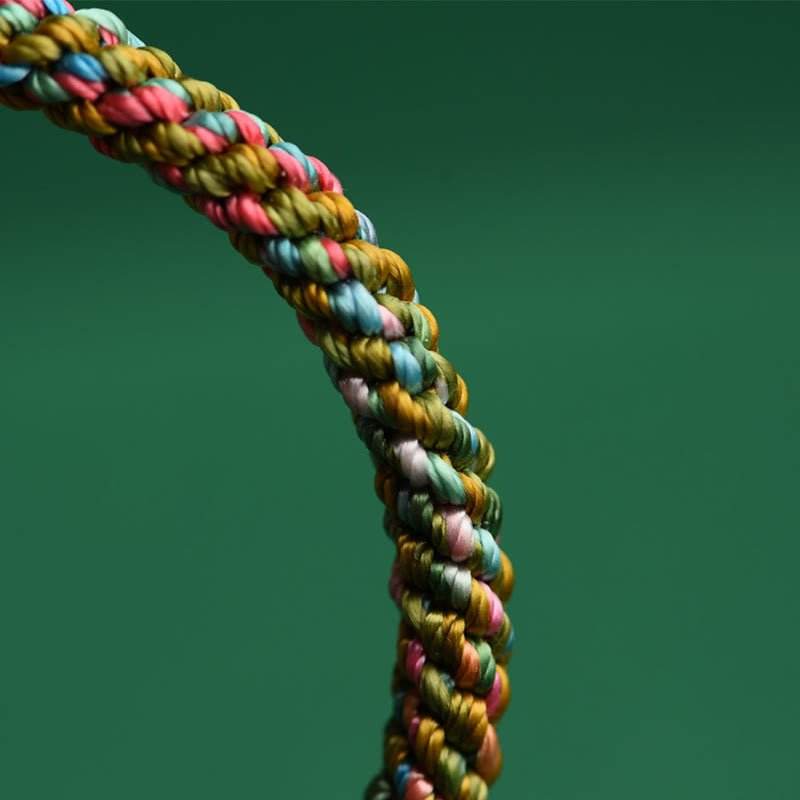 STAR8S Colorful Rope Lucky Hand - crafted Braided Bracelet: Chinese - style Lucky Accessory for Children and Adults - STAR8S