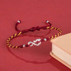 STAR8S Year Of The Dragon Luck Protection Braided Bracelet: Chinese Traditional Auspicious Accessory
