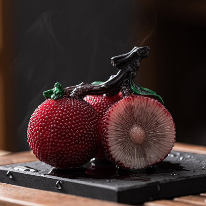 Tea Pet - Fruit Design, Strawberry/Waxberry, Hot Water Magic | STAR8S