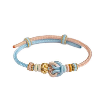 the universe - knot Hand - Woven Rope, Color - block Niche Jewelry for Gifting - STAR8S
