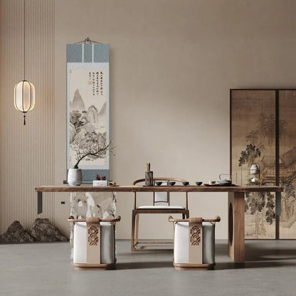 Traditional Chinese Art Painting: Tang Yin’s Cloud - Mist Scroll HD print | STAR8S - STAR8S