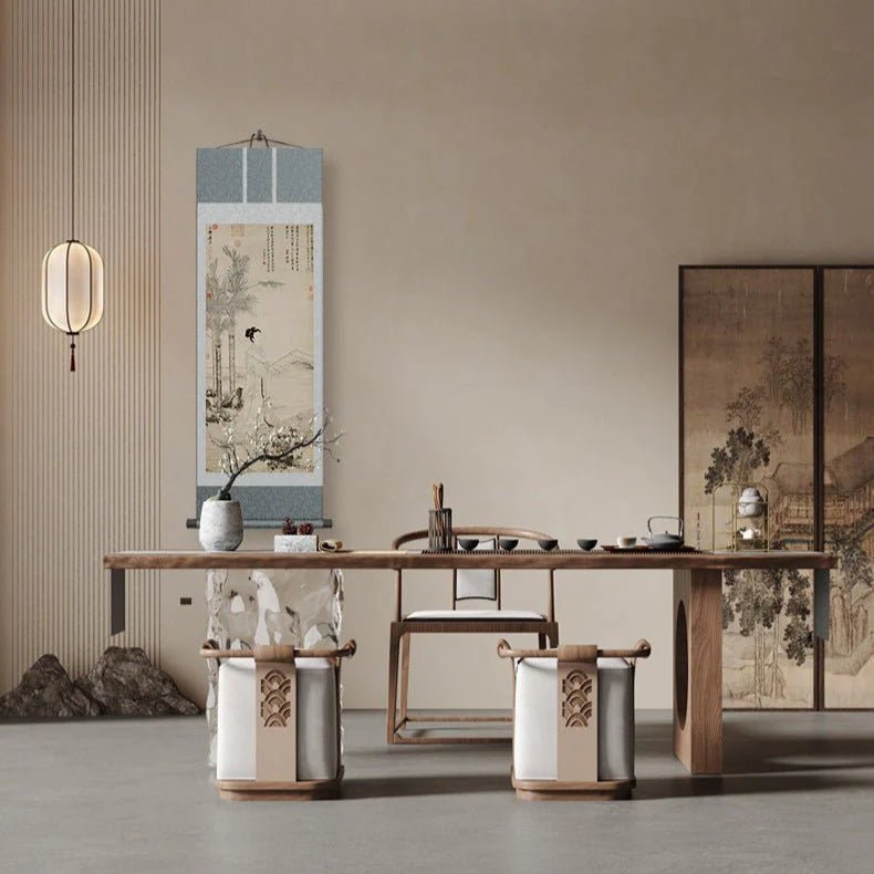 Traditional Chinese Painting: Tang Yin’s Jeong Ban Fan Scroll HD print | STAR8S - STAR8S
