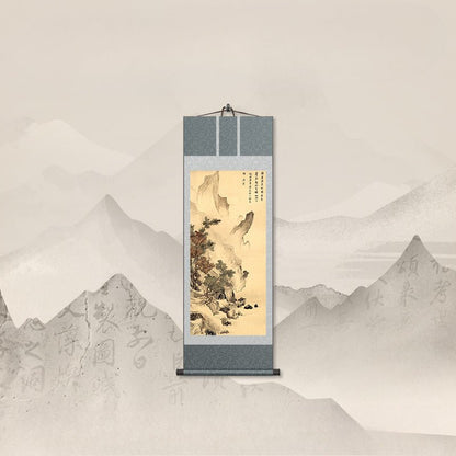 Traditional Chinese Painting: Tang Yin’s Spring - Breeze Scroll HD print | STAR8S