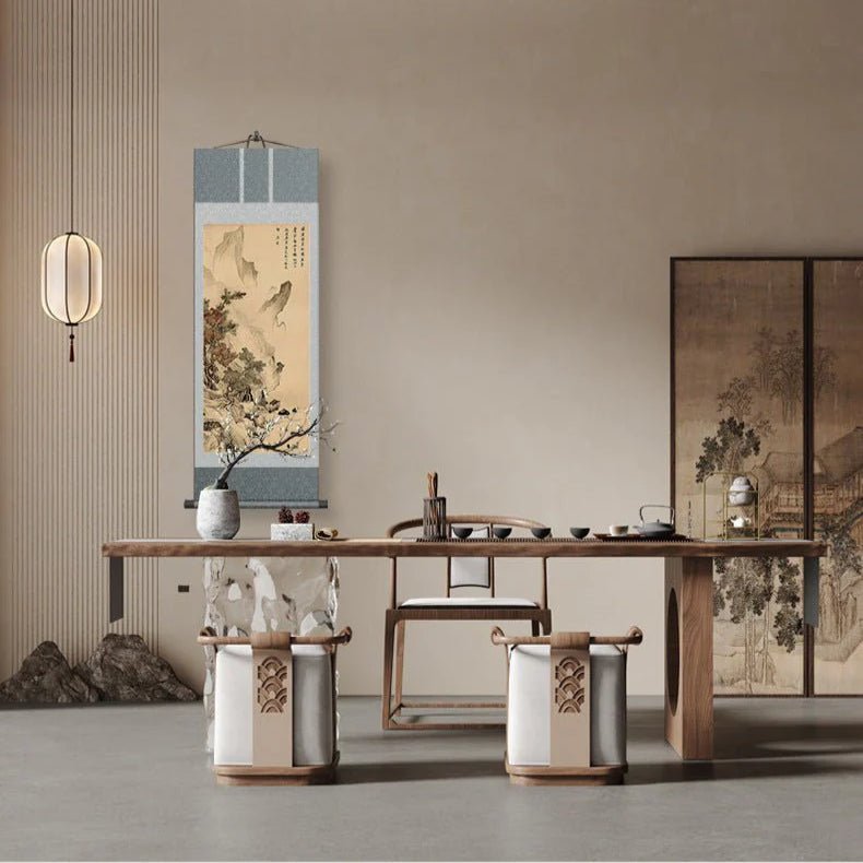 Traditional Chinese Painting: Tang Yin’s Spring - Breeze Scroll HD print | STAR8S - STAR8S
