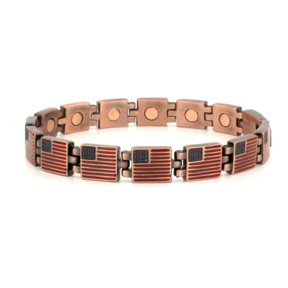 vintage creative full magnetic metal bracelet – unisex cross design - star8s