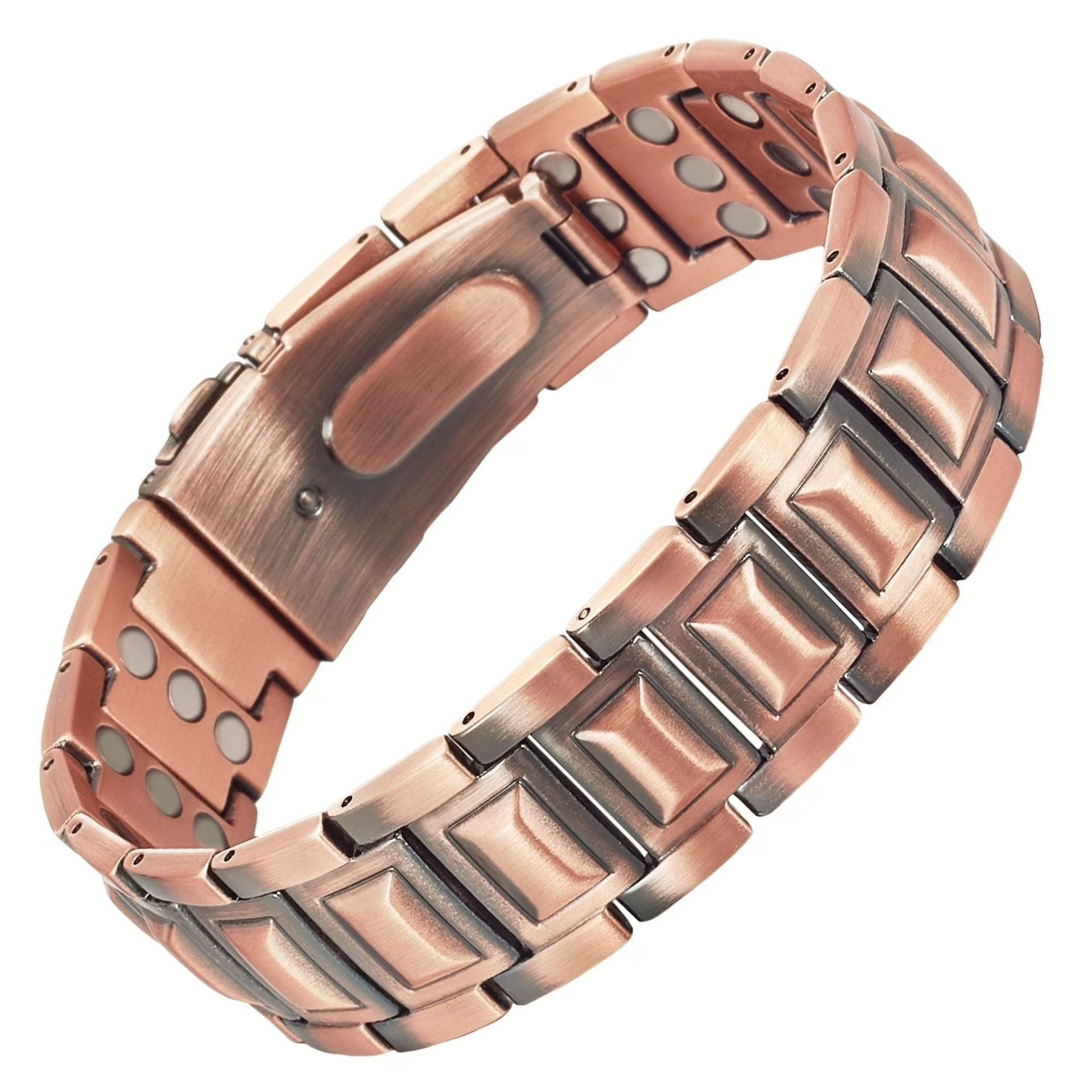 Vintage Creative Full Magnetic Metal Bracelet – Unisex Cross Design - STAR8S