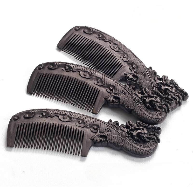 Vintage Sink Bao Carved Wood Comb Home Massage Comb Perfect for Gifting - STAR8S