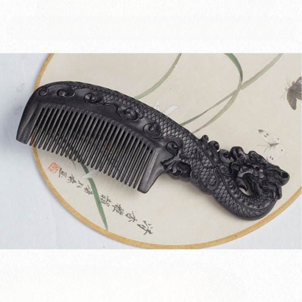 vintage sink bao carved wood comb home massage comb perfect for gifting - star8s