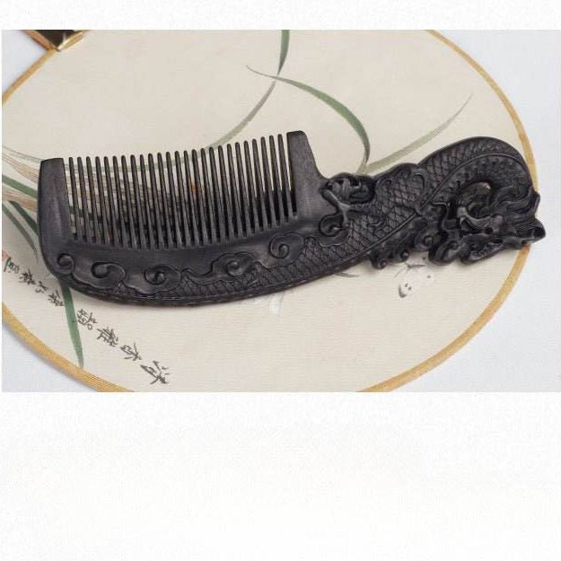 Vintage Sink Bao Carved Wood Comb Home Massage Comb Perfect for Gifting - STAR8S