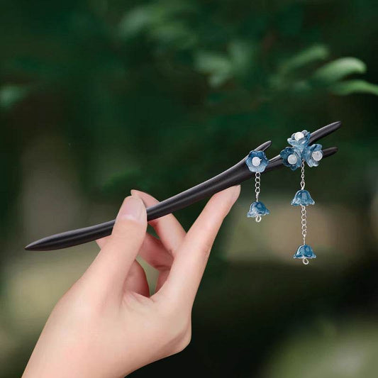 Vintage - style Wooden Hairpin, Stylish for Qipao & Daily Hairstyling - STAR8S
