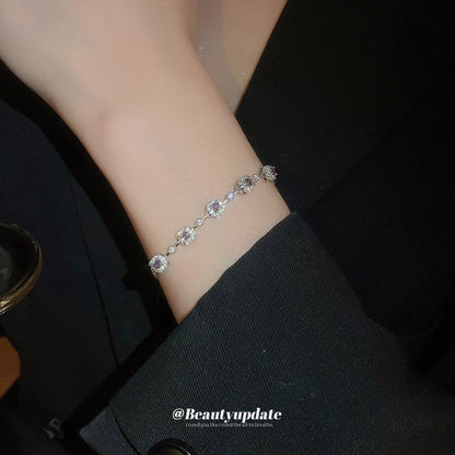 Zircon Pearl Adjustable Bracelet – Vintage Style, Luxury Fashion for Women - STAR8S