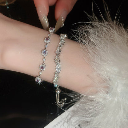 Zircon Pearl Adjustable Bracelet – Vintage Style, Luxury Fashion for Women - STAR8S