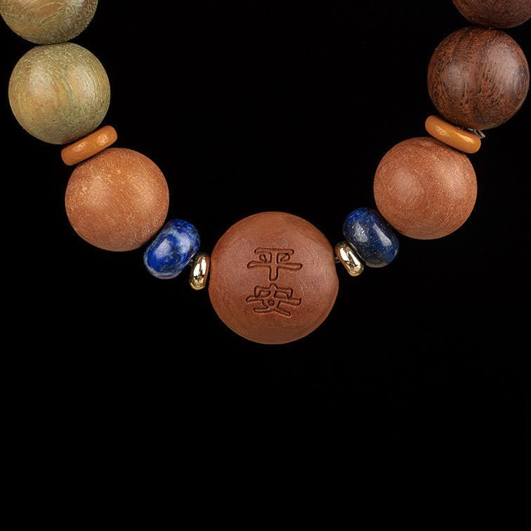 zodiac green sandalwood beaded bracelet for women | 12 zodiac signs protection, red cinnabar beads - star8s