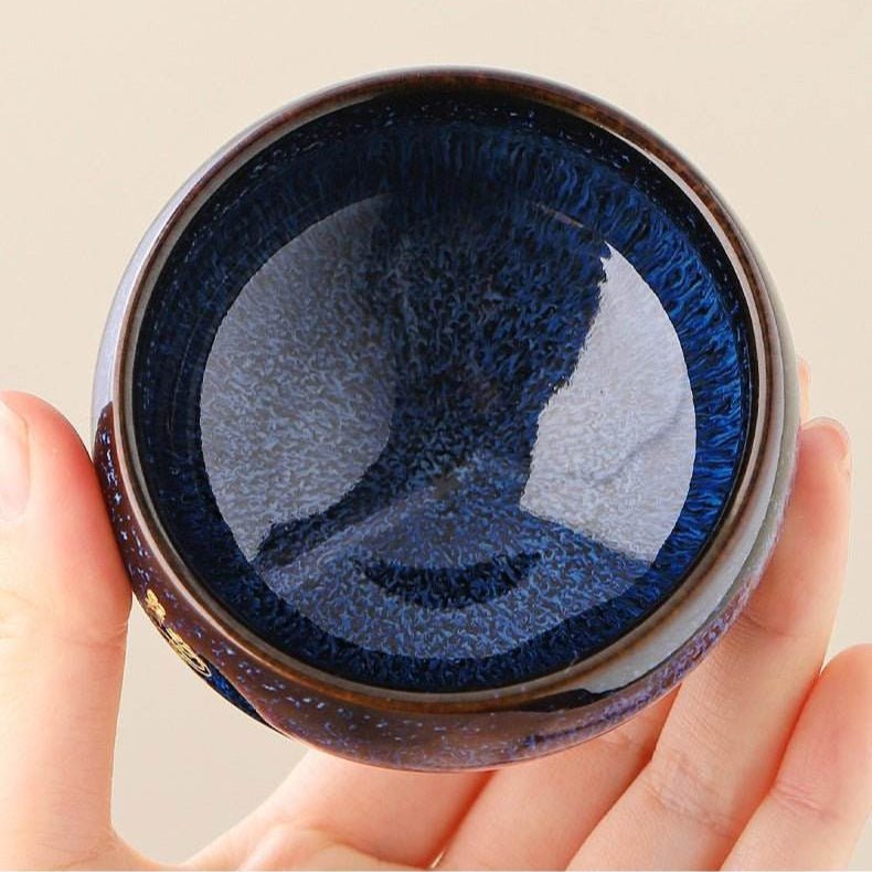Zodiac Jianzhan Tea Cups – Kiln - Transformed Craft, Daily Tea Rituals Stress Relief & Connoisseur Prestige - STAR8S